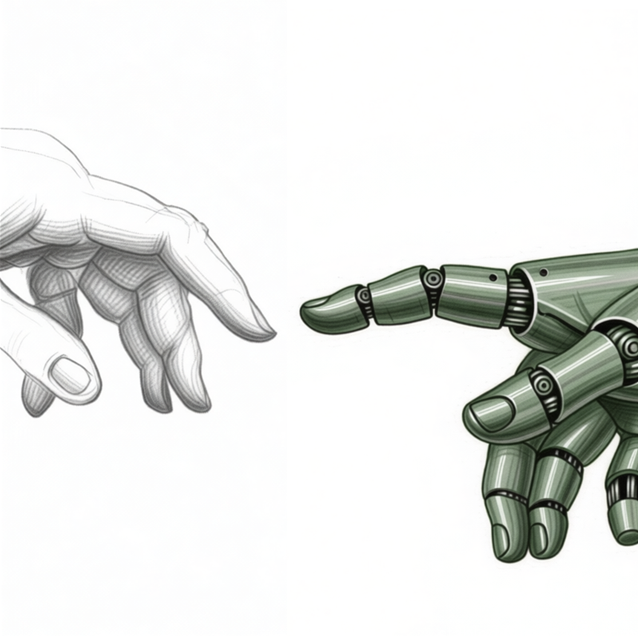 Human and AI collaboration